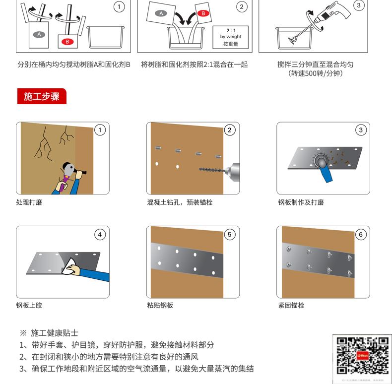 包钢宁武粘钢加固施工过程